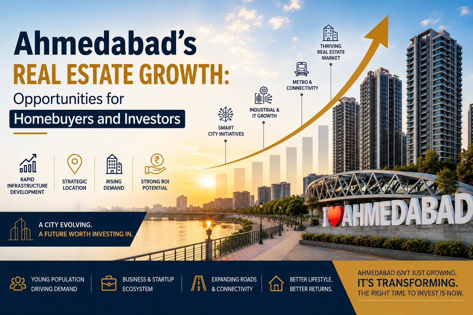 Ahmedabad’s Real Estate Growth: Opportunities for Homebuyers and Investors
