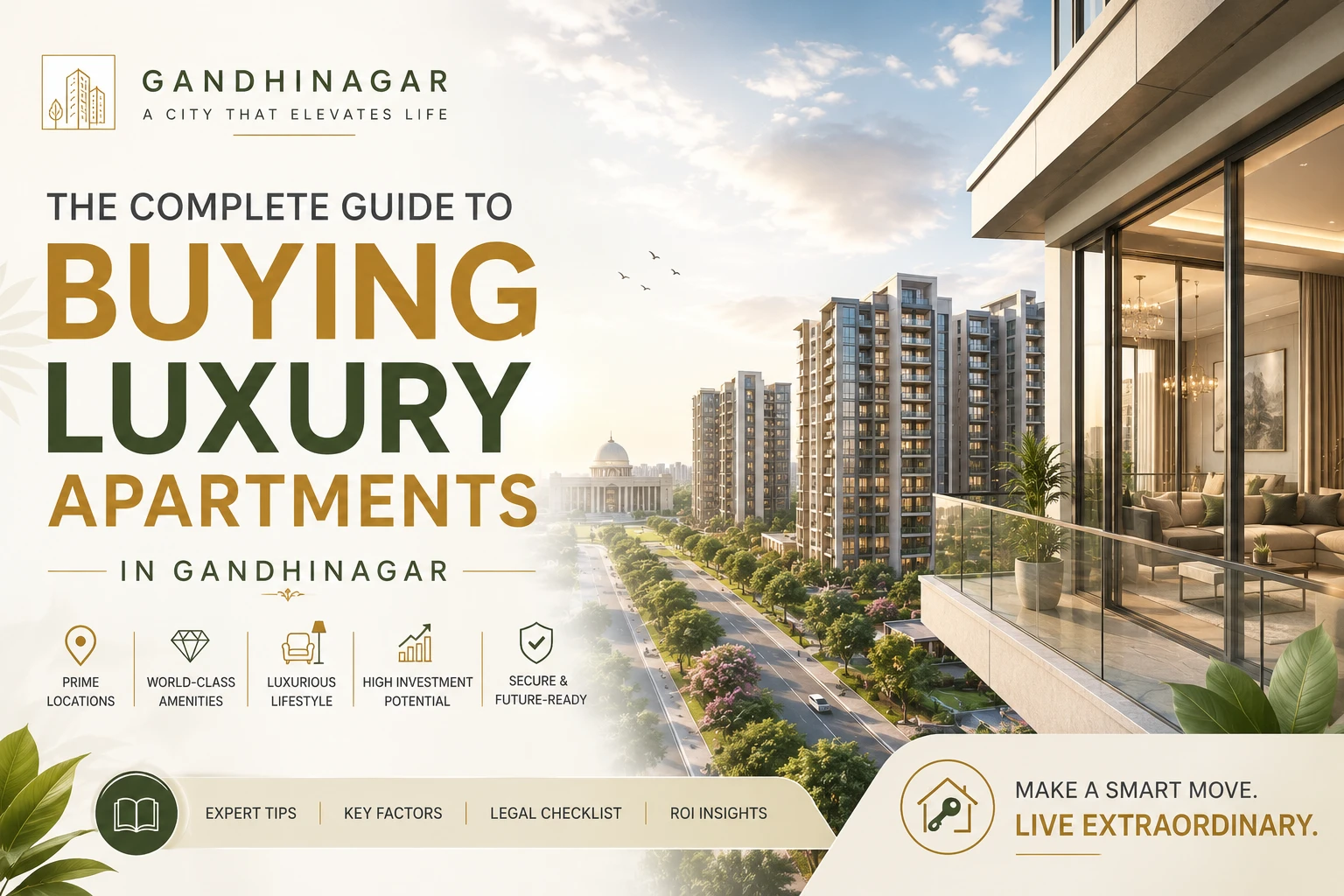 The Complete Guide to Buying Luxury Apartments in Gandhinagar