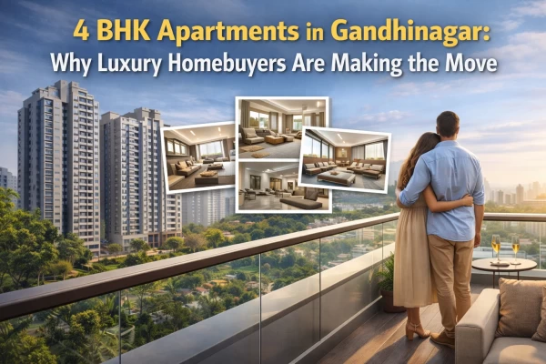 4 BHK Apartments in Gandhinagar: Why Luxury Homebuyers Are Making the Move