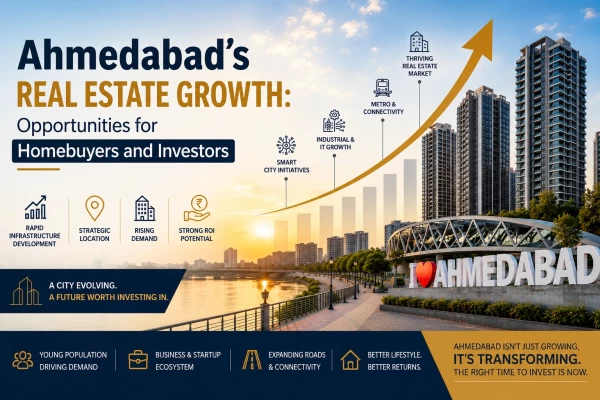 Ahmedabad’s Real Estate Growth: Opportunities for Homebuyers and Investors