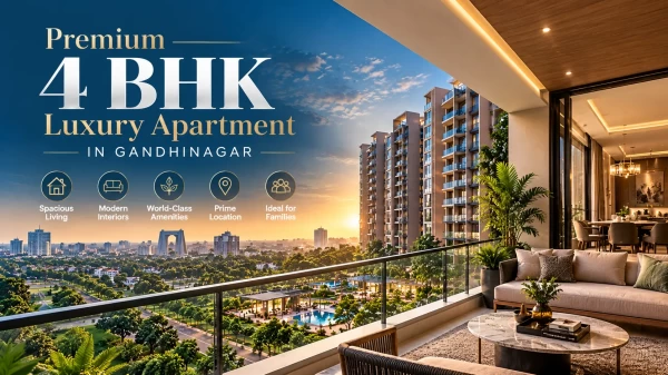 Premium 4 BHK Luxury Apartments in Gandhinagar | Dev Aashish Group